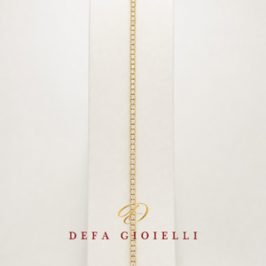 Bracciale tennis in oro giallo 18 kt con diamanti - E-commerce